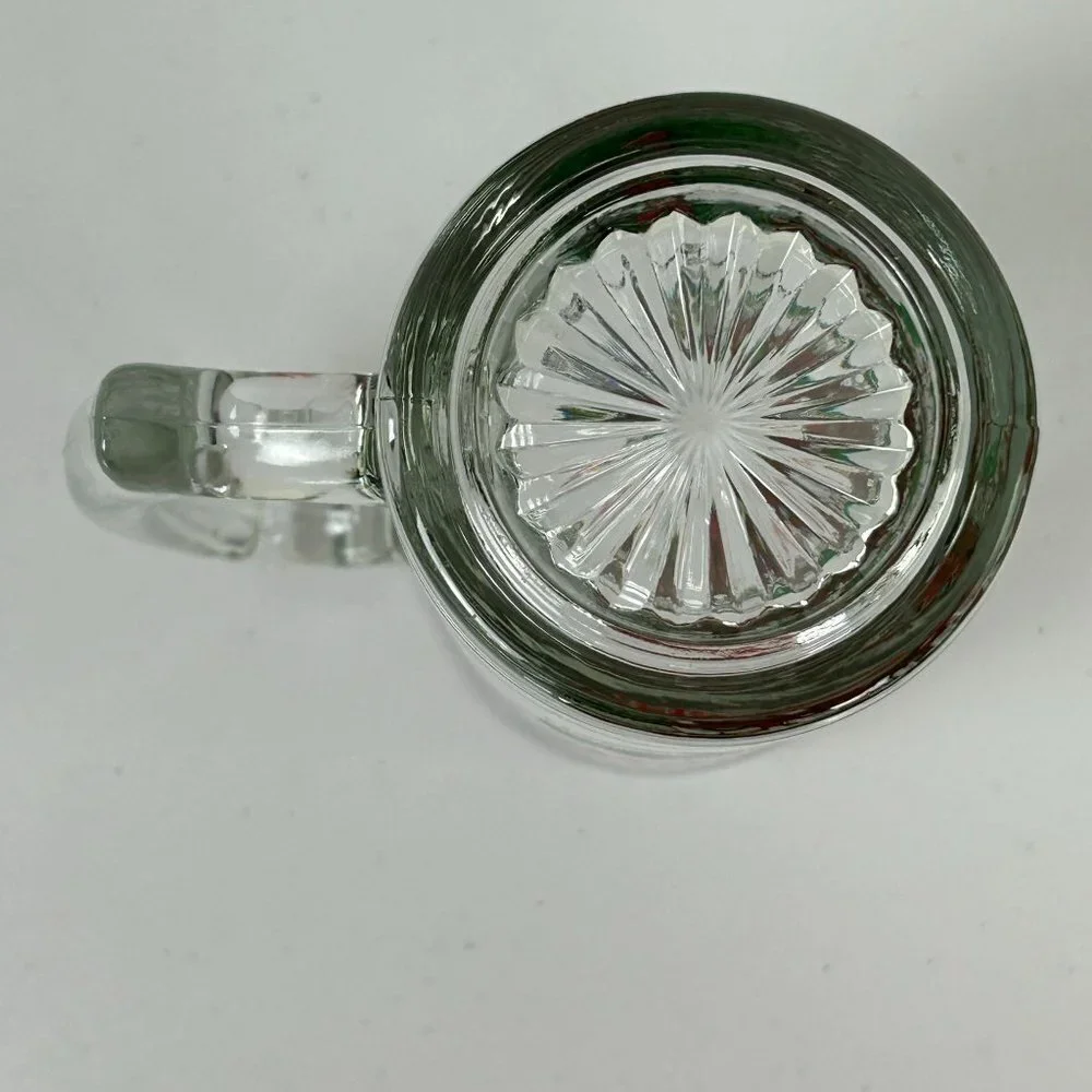 Budweiser Beer Stein‎ Mug Vintage Glass Clydesdales Horses Christmas 1991